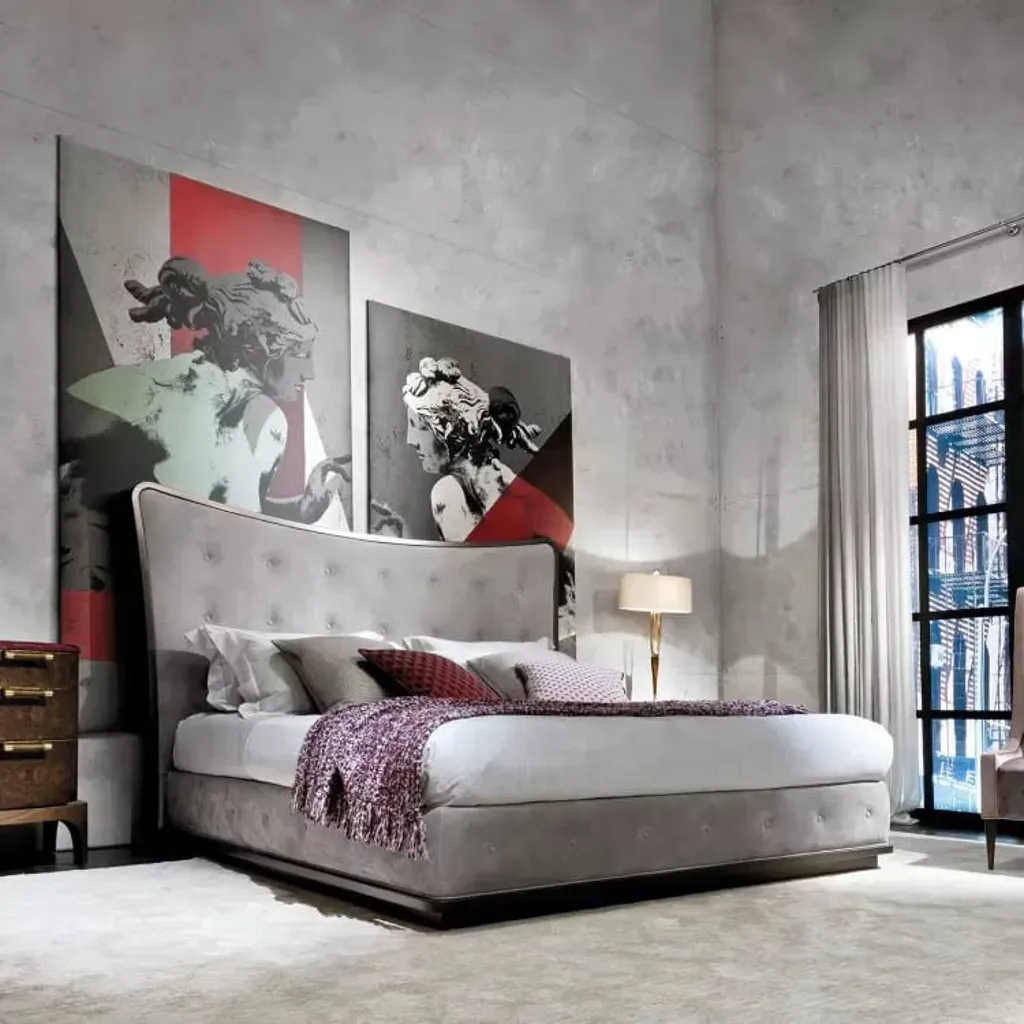 Modern Bed - Image 1