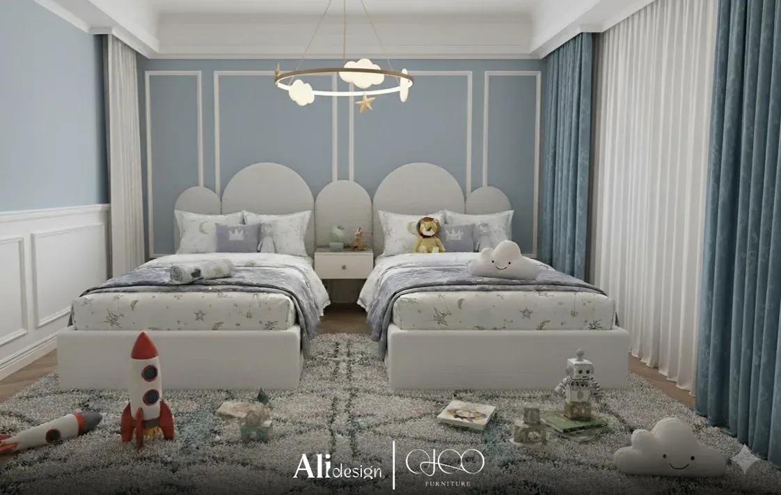 Modern Youth and Children's Bedroom - Image 1