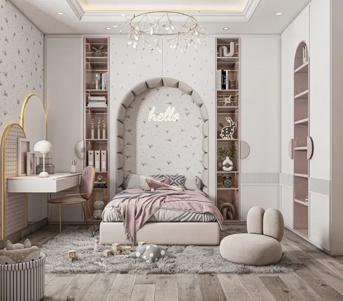 Modern Youth and Children's Bedroom - Image 1