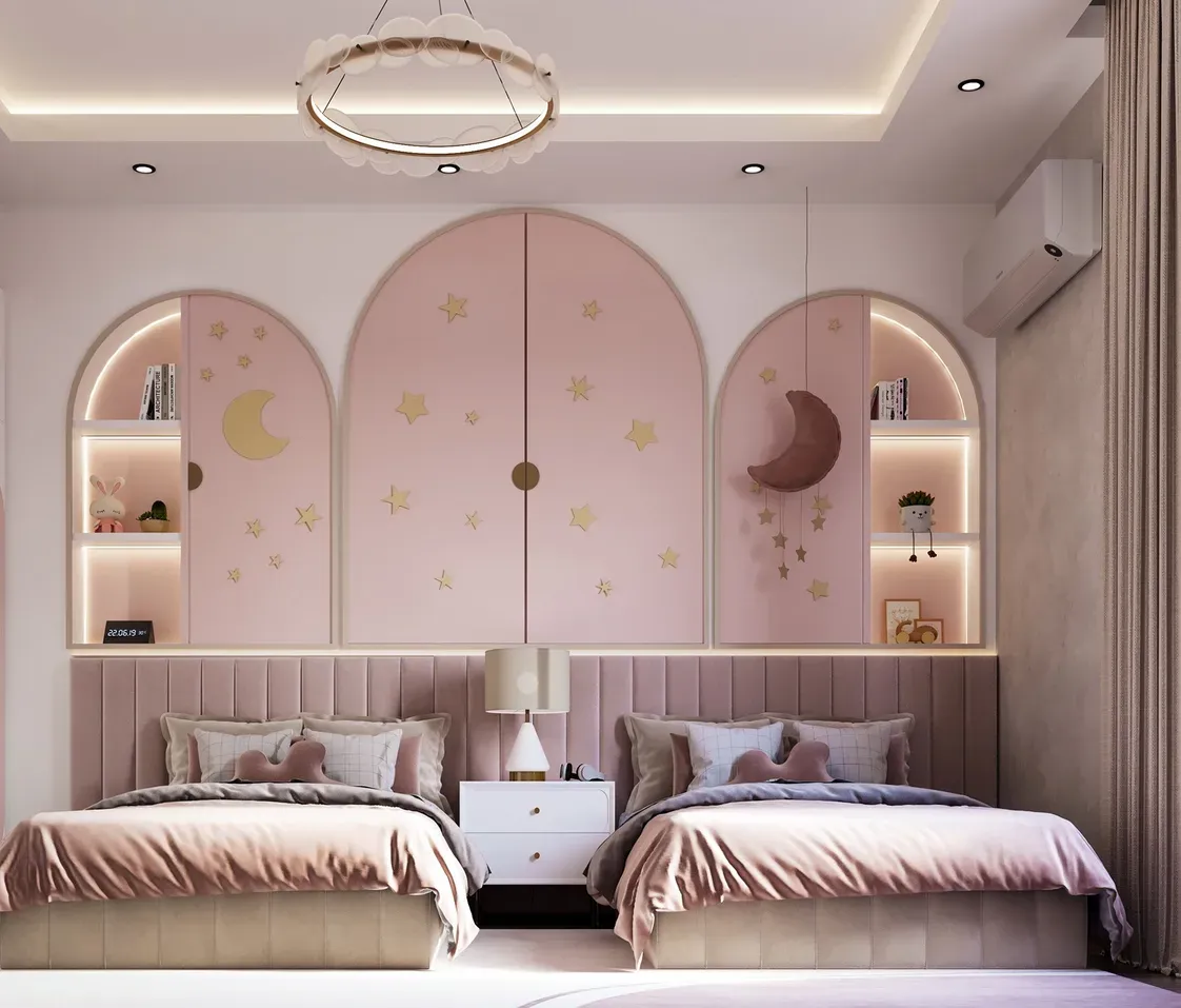 Modern Youth and Children's Bedroom - Image 1