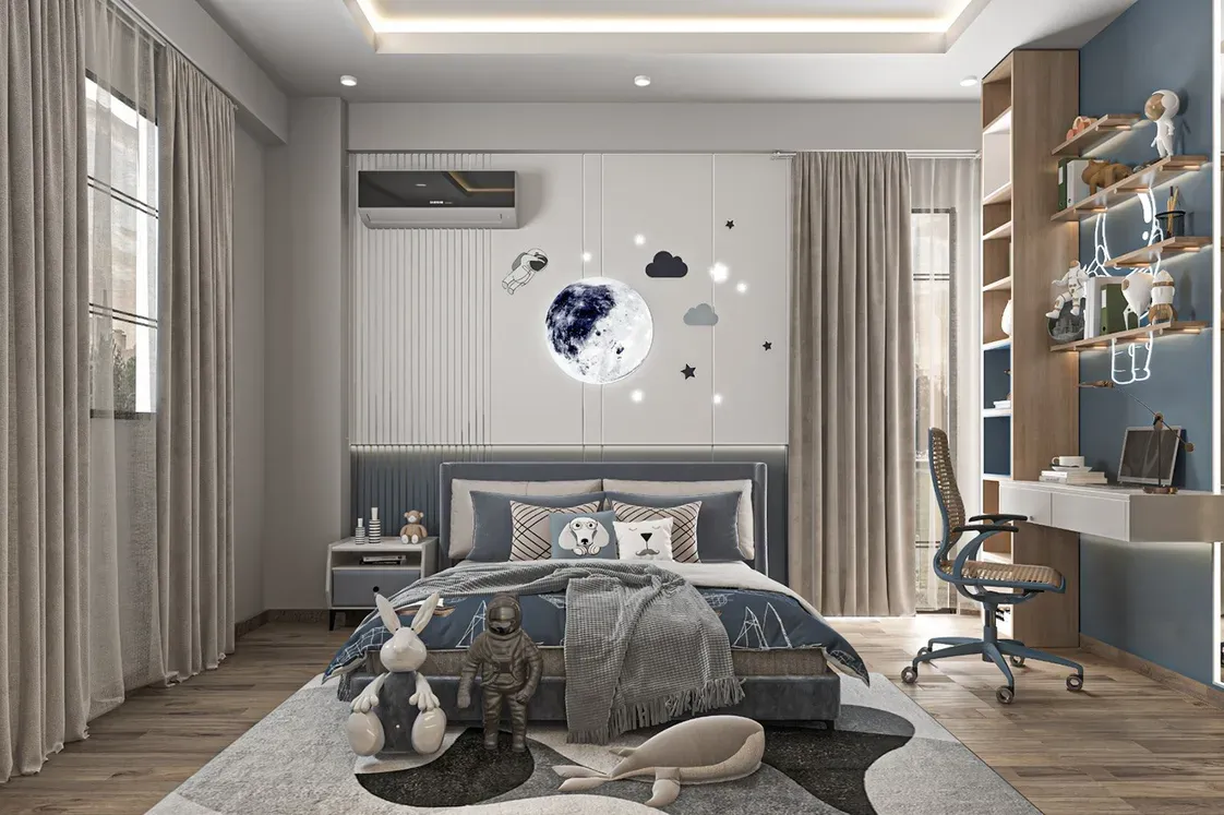 Modern Youth and Children's Room - Image 1