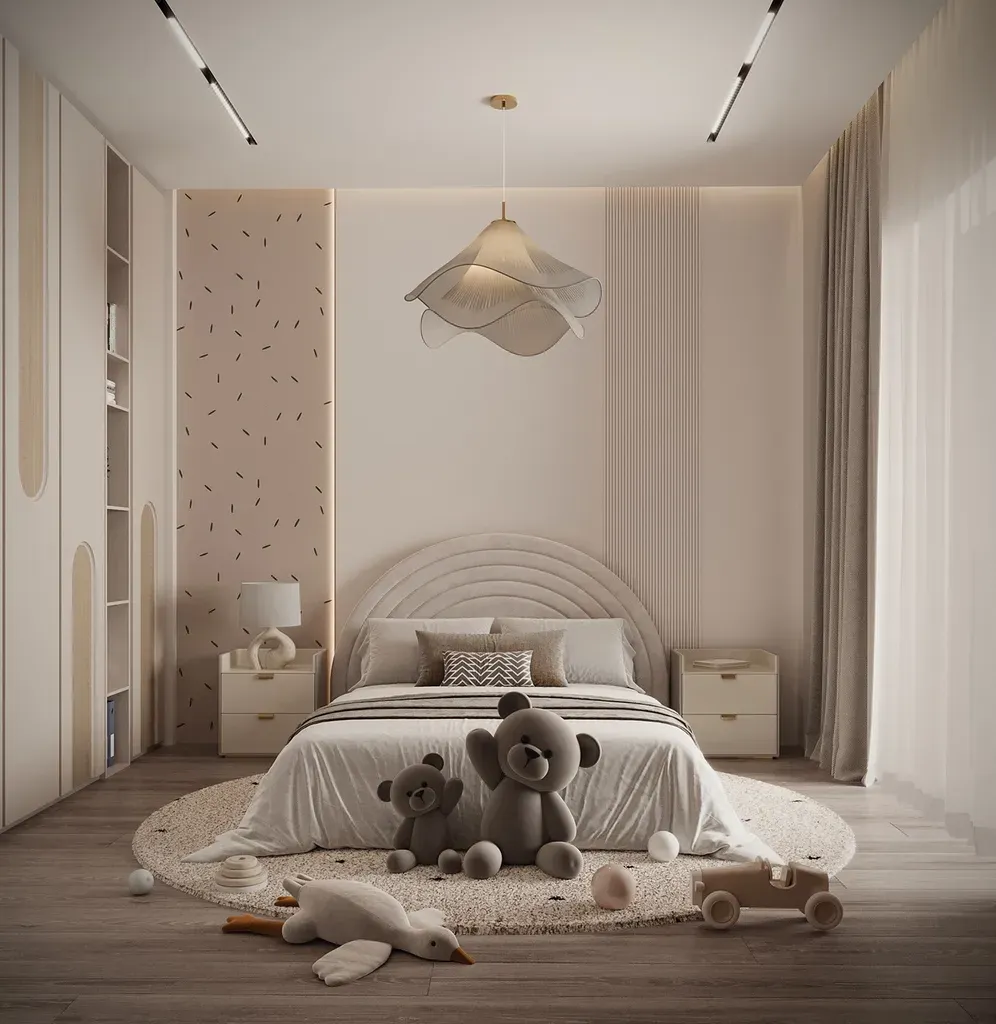 Modern Youth and Children's Bedroom - Image 1