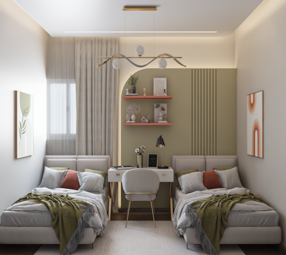 Modern youth and children's bedroom - Image 1