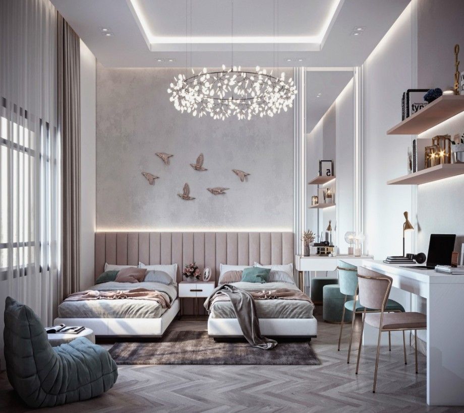 Modern youth and children's bedroom - Image 1