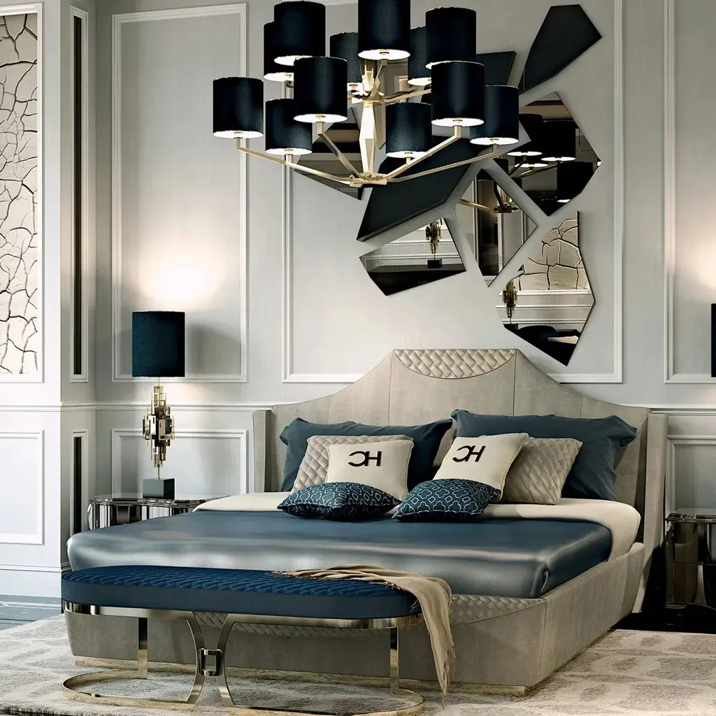 Modern Bed - Image 1