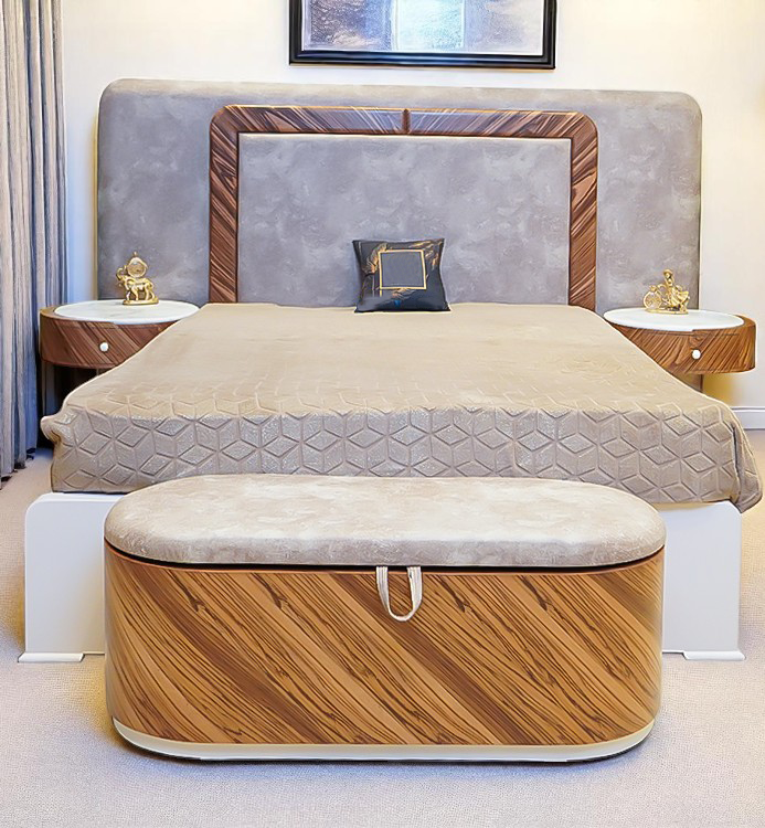 Modern Bed - Image 1